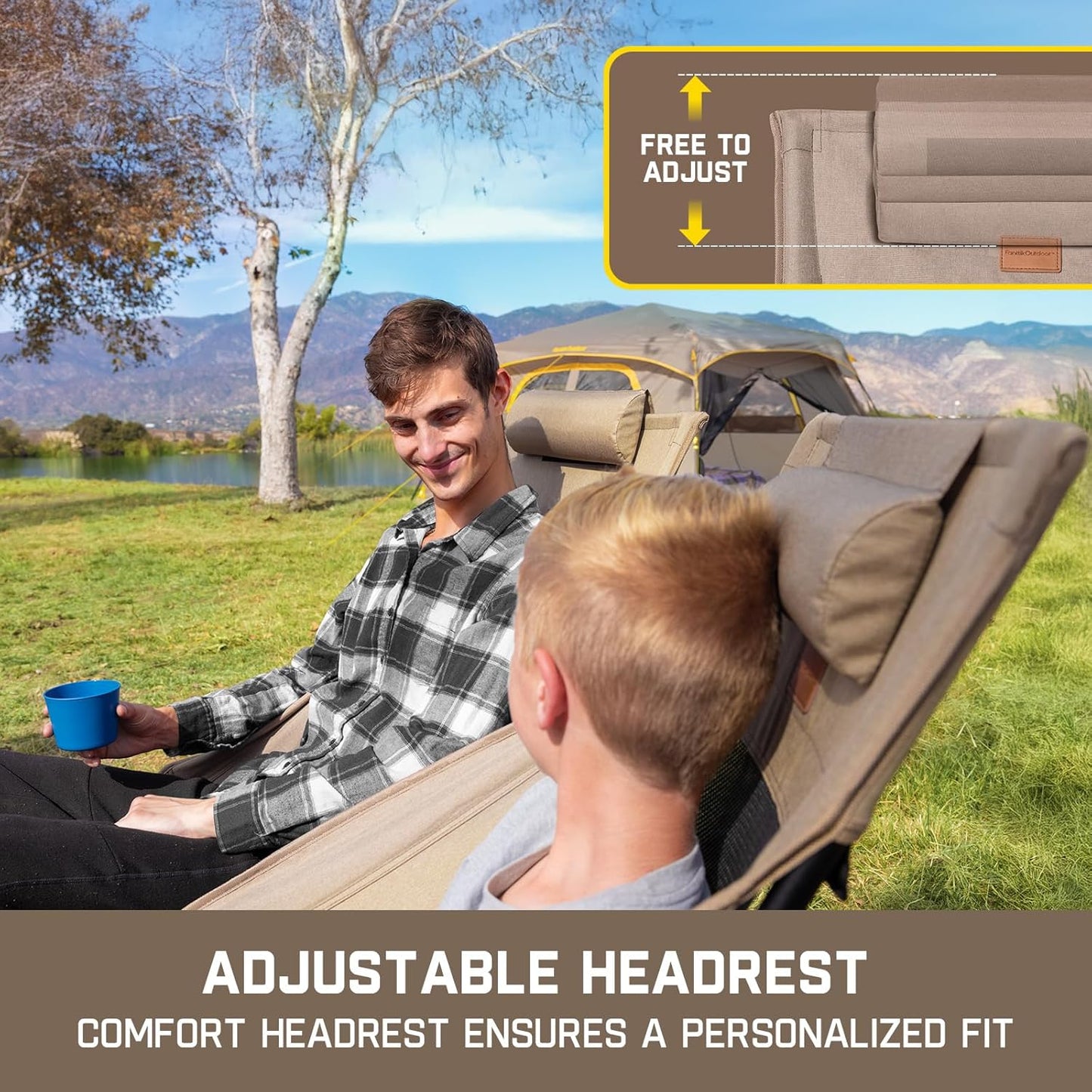 2 X Foldable Rocking Chair (1 FREE)